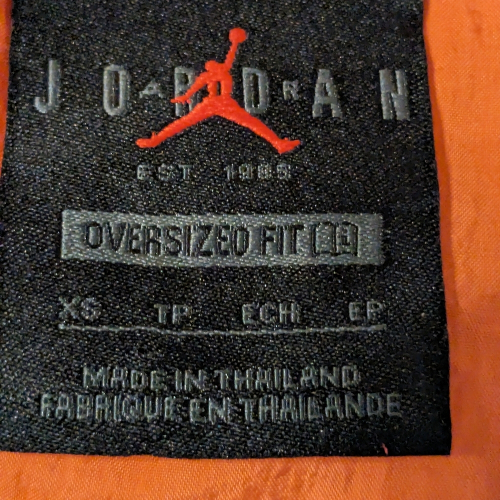 Nike Air Jordan Mesh Wrap Oversized Top - Picture 3 of 5